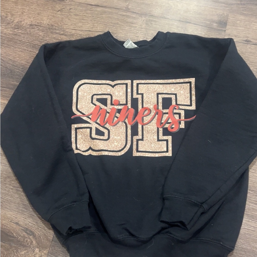 Gildan Black and Red SF Niners Kids Sweatshirt